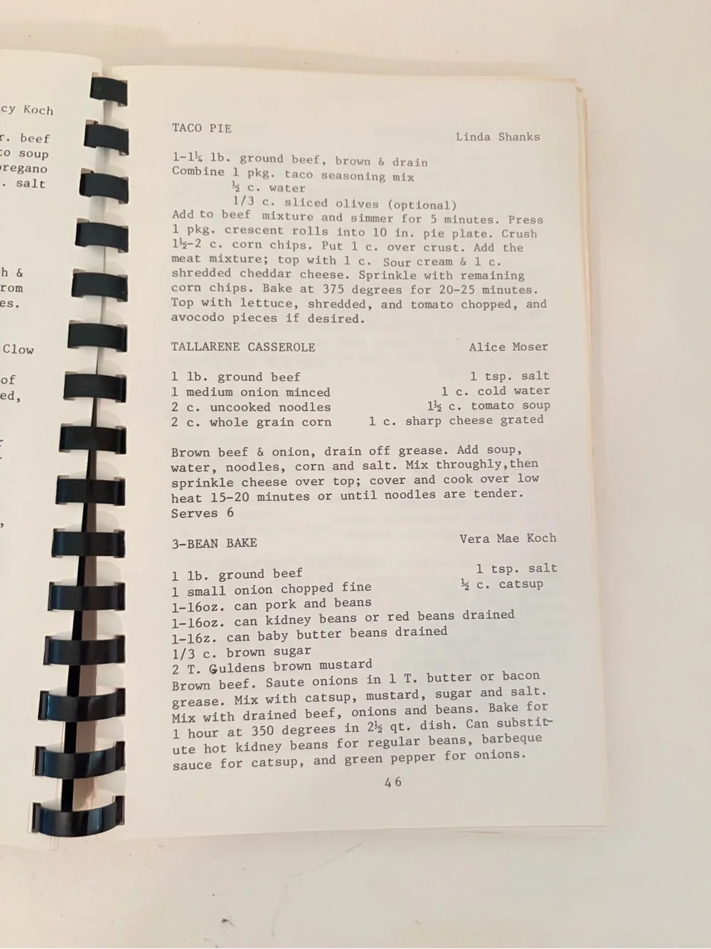 Vintage 1985 Tremont Illinois Sesquicentennial Celebration Cookbook
